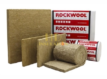 Bông Sợi Khoáng (Rockwool) Dạng Tấm  -Cách Nhiệt Cách Âm - HD-BRT