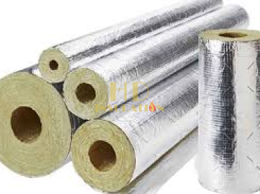 Bông Sợi Khoáng (Rockwool) Dạng Ống Đã Định Hình -Cách Nhiệt Cách Âm