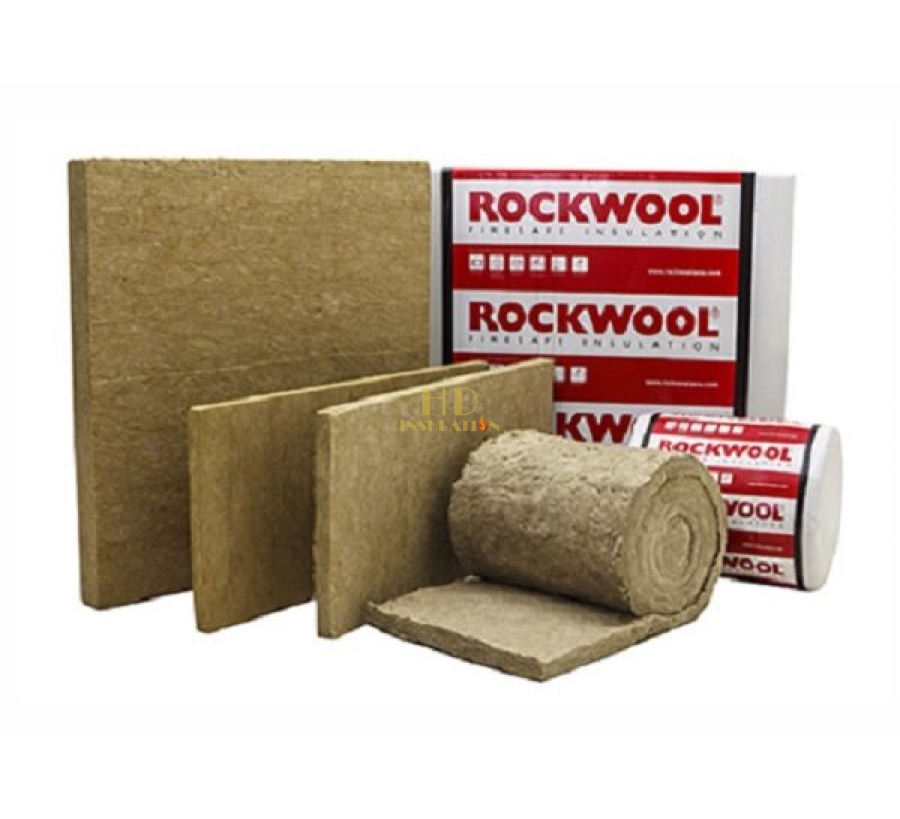 Bông Sợi Khoáng (Rockwool) Dạng Tấm  -Cách Nhiệt Cách Âm - HD-BRT