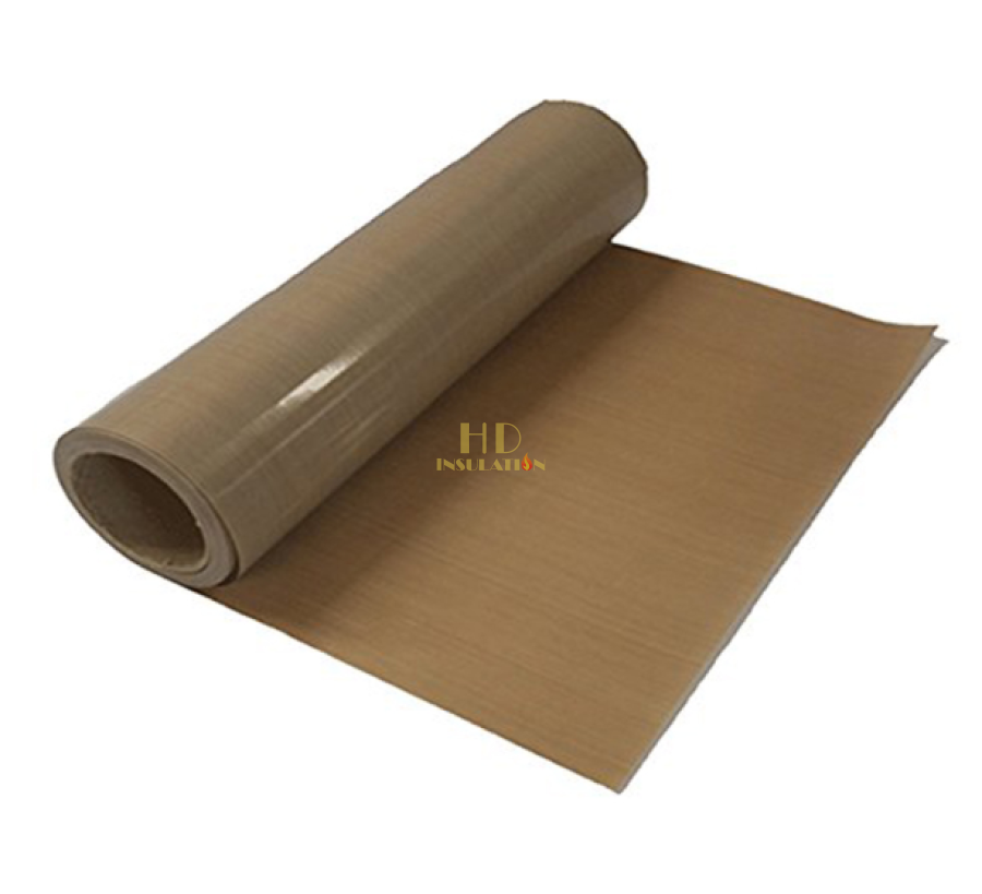 Vải Nhiệt Phủ Teflon Không Keo  Ptfe Fiberglass Fabric Sheet 